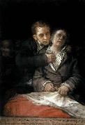 Francisco de Goya, Self-Portrait with Doctor Arrieta